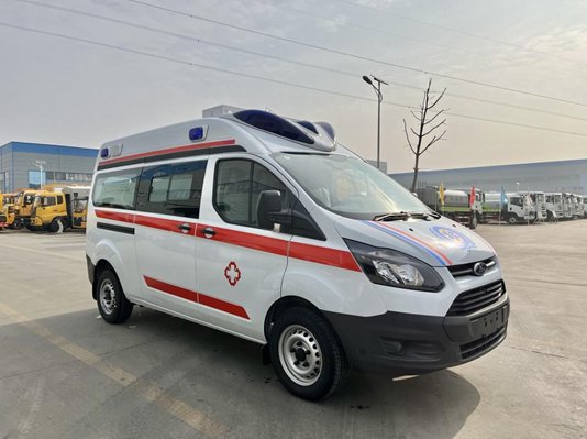 New Transit Medium Axle, Medium Roof, Diesel, China VI - Medical Escort