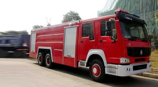 Sinotruk HOWO Twin-Axle Fire Truck (12–15 Tons)